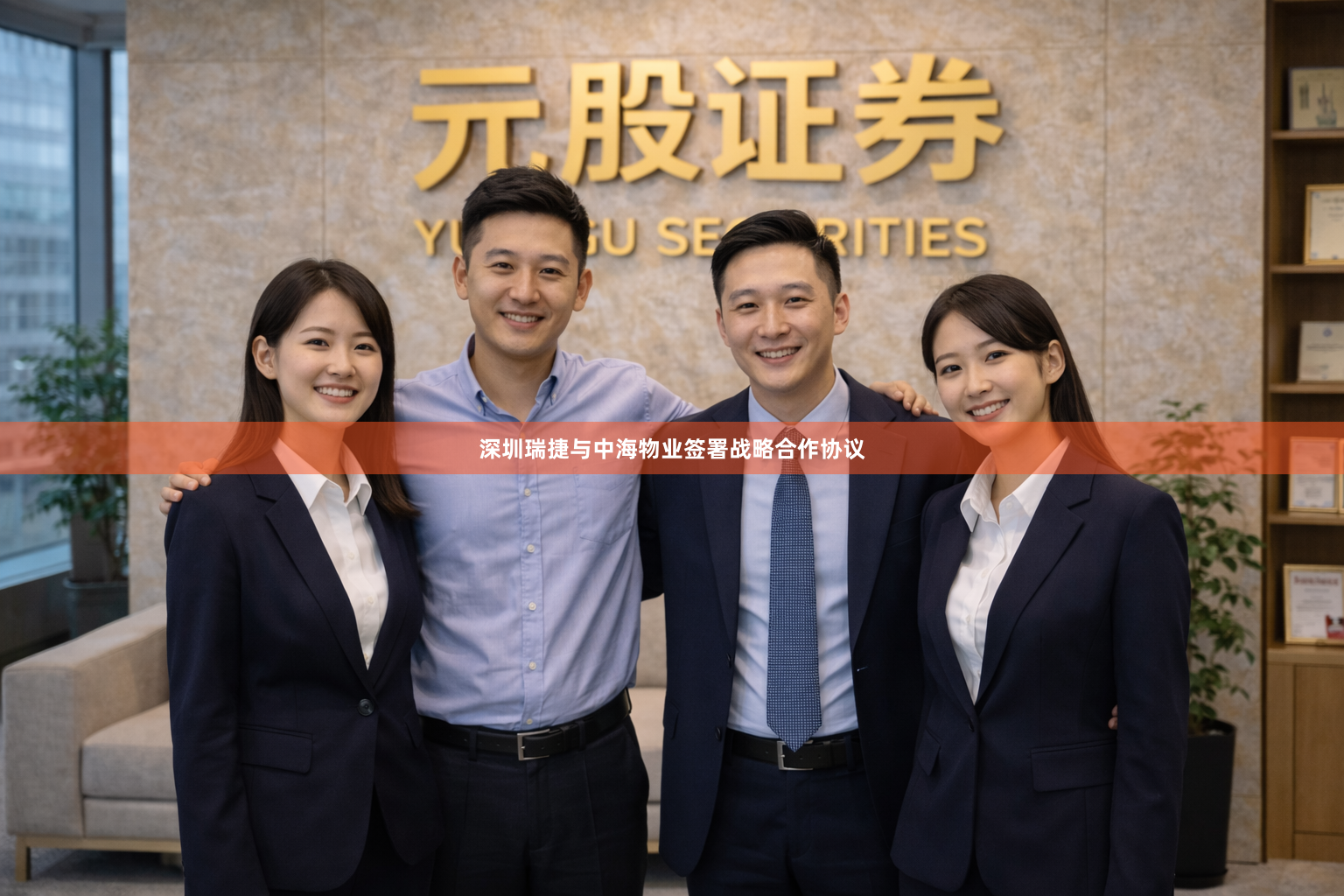深圳瑞捷与中海物业签署战略合作协议