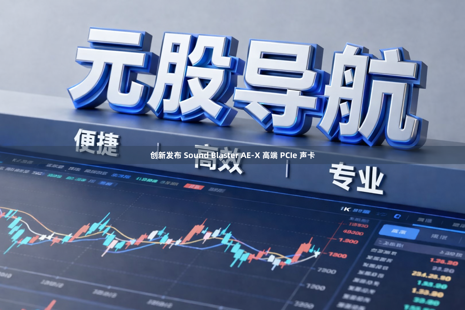 创新发布 Sound Blaster AE-X 高端 PCIe 声卡