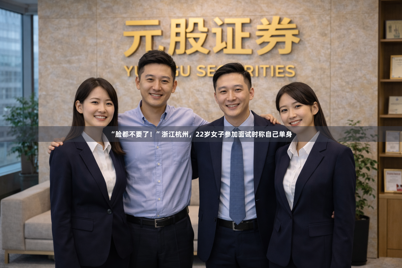 “脸都不要了！”浙江杭州，22岁女子参加面试时称自己单身