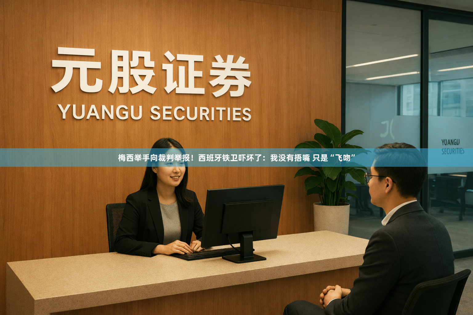 梅西举手向裁判举报！西班牙铁卫吓坏了：我没有捂嘴 只是“飞吻”