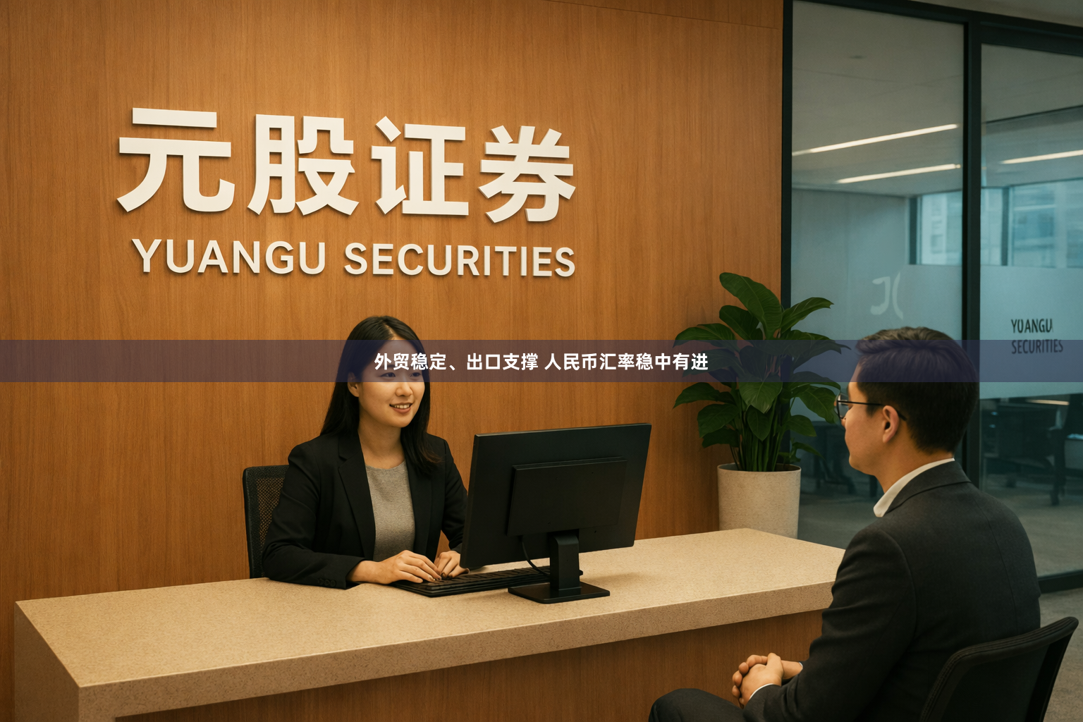 外贸稳定、出口支撑 人民币汇率稳中有进