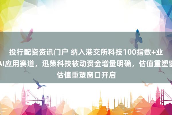 投行配资资讯门户 纳入港交所科技100指数+业绩领跑AI应用赛道，迅策科技被动资金增量明确，估值重塑窗口开启