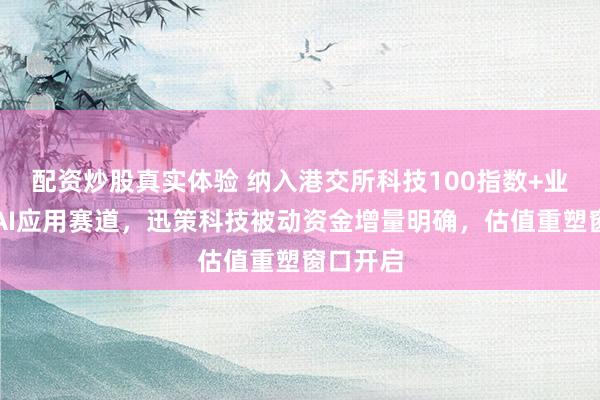 配资炒股真实体验 纳入港交所科技100指数+业绩领跑AI应用赛道，迅策科技被动资金增量明确，估值重塑窗口开启